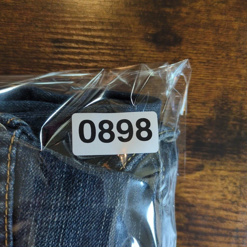 Levis 550 Mens Relaxed Fit Tapered Leg Dark Wash Blue Denim Jeans 46x30